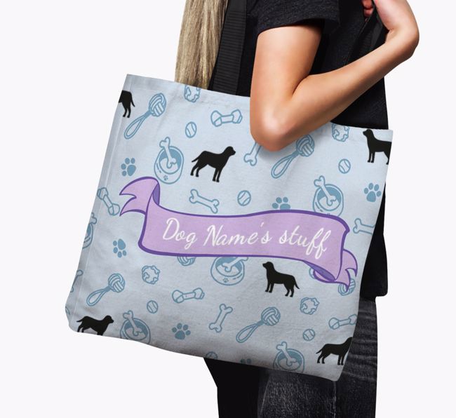 {dogsName}'s Stuff Canvas Bag